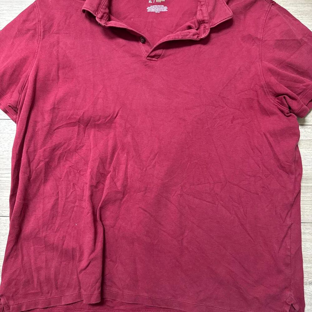 Apt-9 Men's Burgundy and Red Polo-shirts